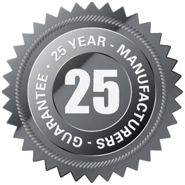 25 year manufacturers guarantee