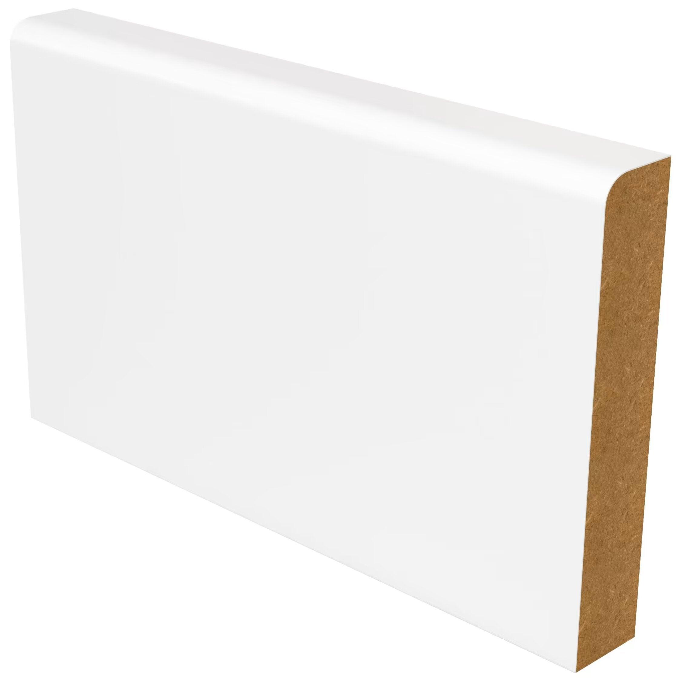 ROUND EDGE MDF SKIRTING 18MM x 119MM x 5.4M