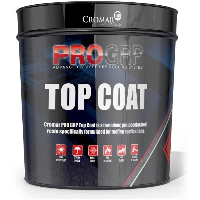 GRP PRO 25 TOPCOAT - DARK GREY FIRE RETARDANT Henshaws Roofing & Building