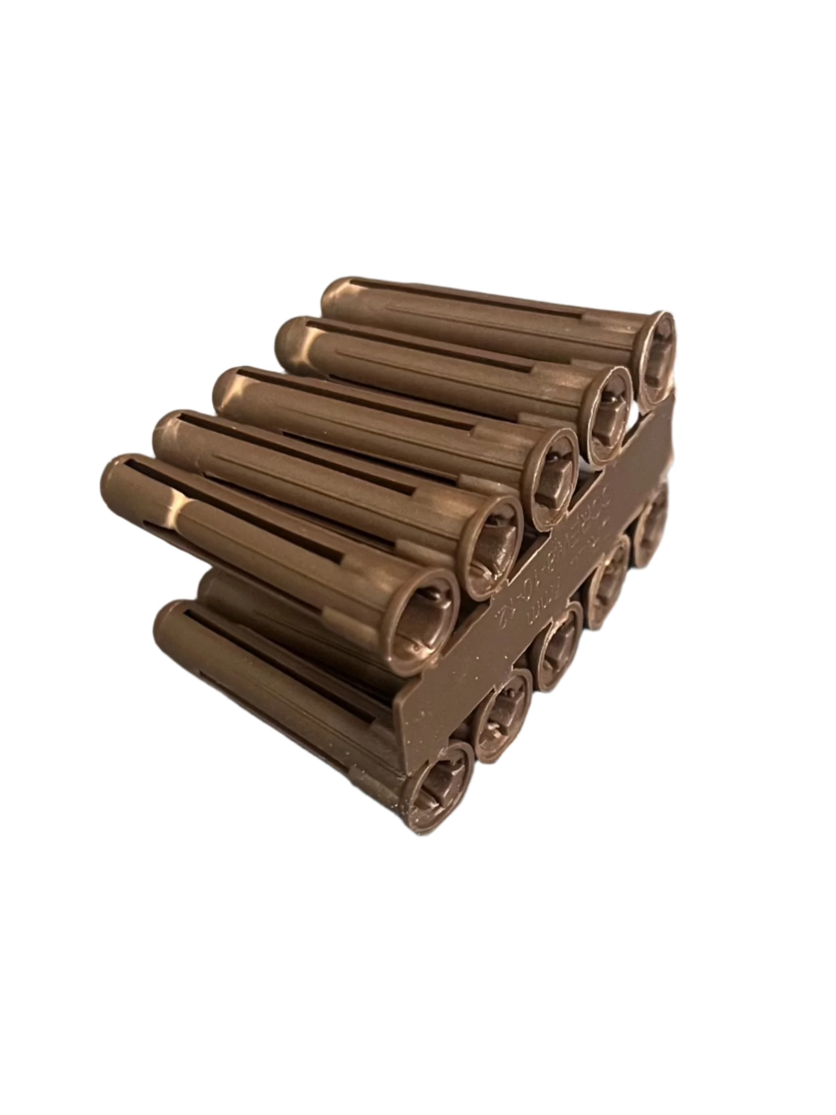 RAWL PLUGS 100PCS - BROWN