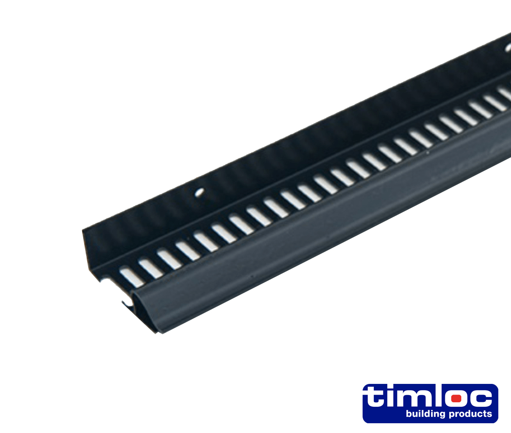 TIMLOC SOFFIT VENT STRIP 10MM - 2.4M Henshaws Roofing & Building