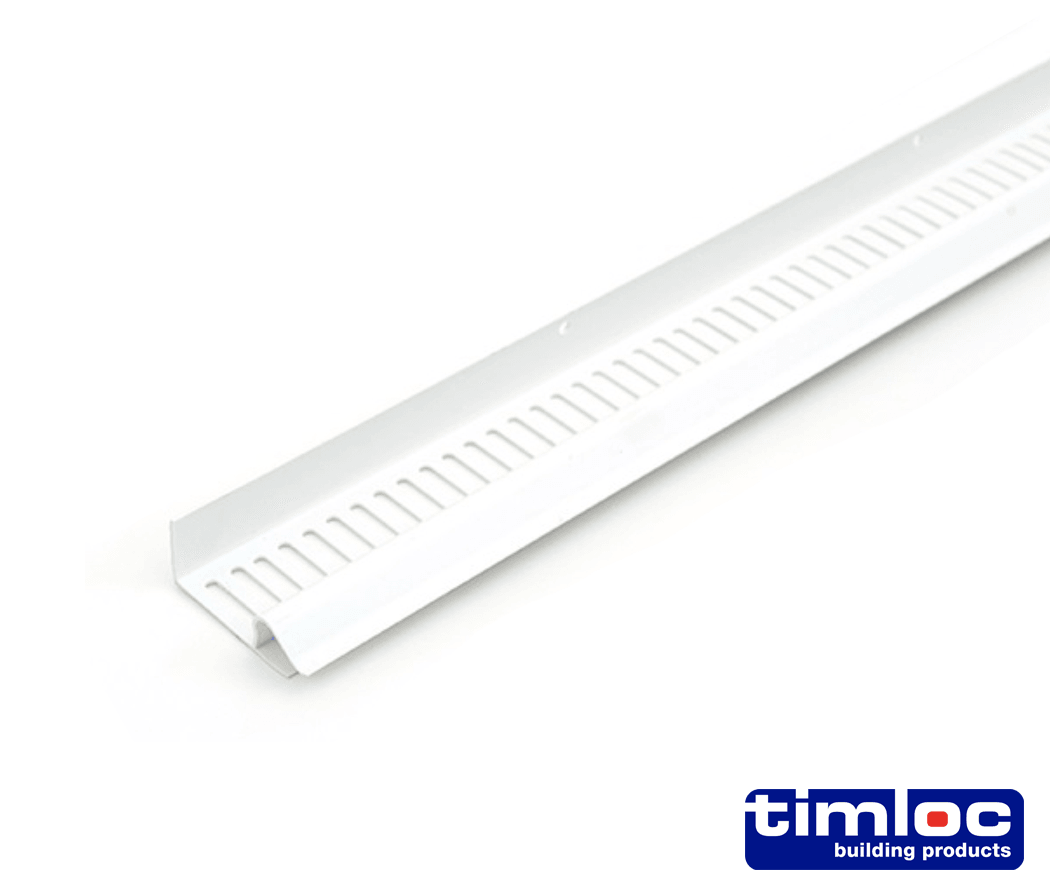 TIMLOC SOFFIT VENT STRIP 10MM - 2.4M Henshaws Roofing & Building