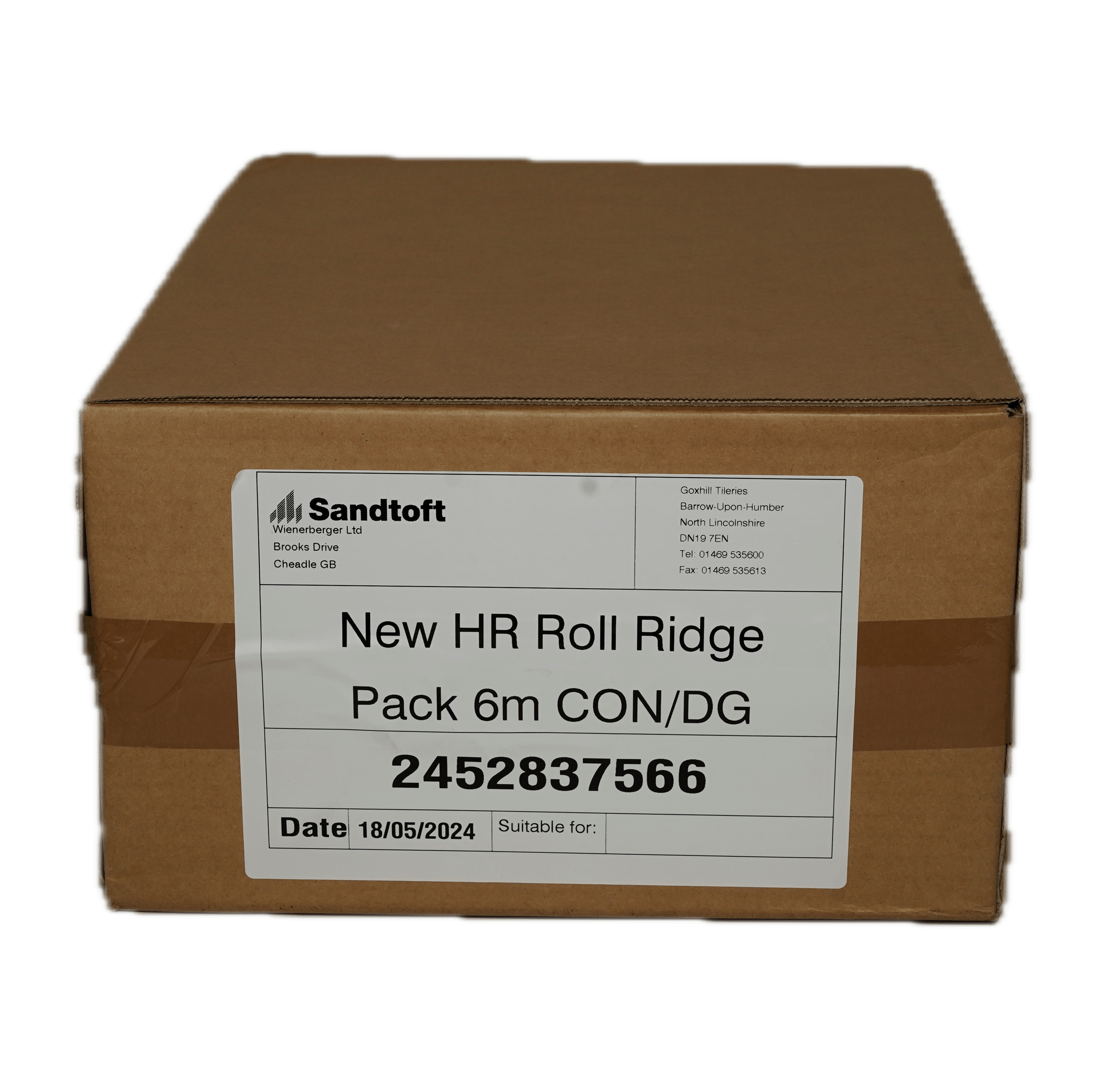 SANDTOFT HR ROLL RIDGE PACK 6M Henshaws Roofing & Building