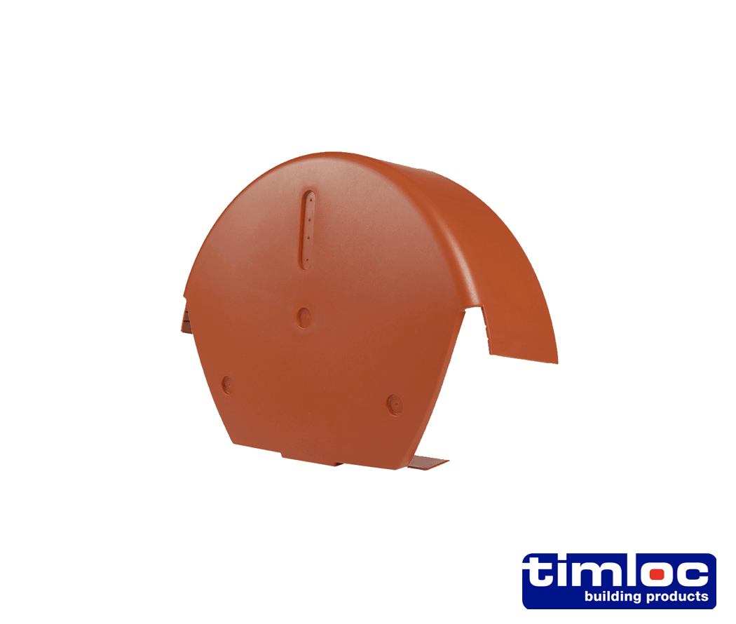 TIMLOC UNIVERSAL HALF ROUND END CAP Henshaws Roofing & Building