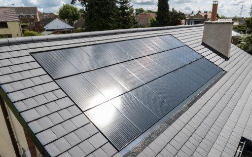 Sandtoft In-Roof Solar Panel - Middle Henshaws Roofing & Building